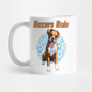 Boxers Rule! Especially for Boxer dog owners! Mug